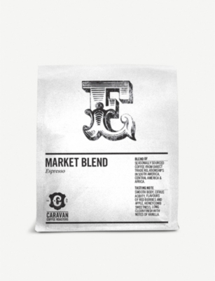 CARAVAN COFFEE ROASTERS: The Market Blend espresso coffee beans 250g