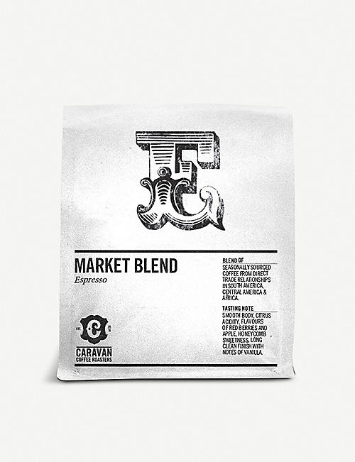 CARAVAN COFFEE ROASTERS: The Market Blend espresso ground coffee 250g