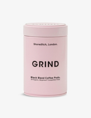 GRIND: Black Blend home-compostable coffee pods box of 20