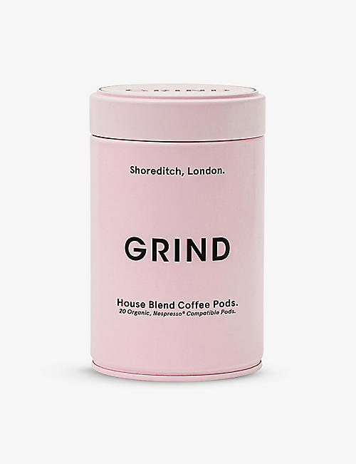 GRIND: House Blend Nespresso coffee pods tin of 20