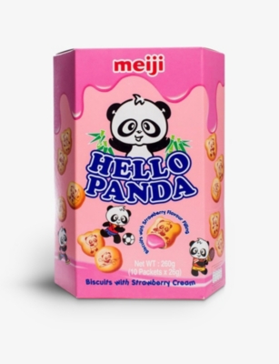 HELLO PANDA: Hello Panda strawberry biscuits 260g
