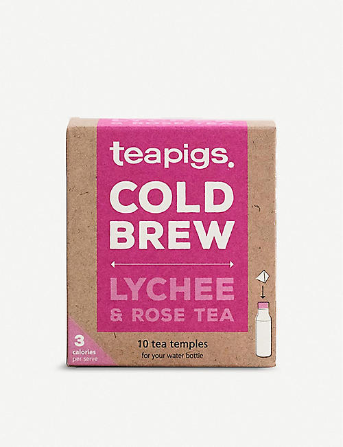 TEAPIGS: Cold Brew lychee and rose tea 25g
