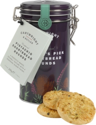 Cartwright Butler Pistachio Shortbread Rounds 0g Selfridges Com