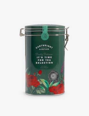 CARTWRIGHT & BUTLER: It's Time For Tea shortbread and English Breakfast tea set