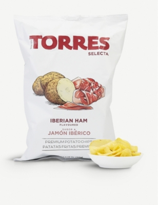 TORRES: Iberian Ham Flavoured Crisps 150g