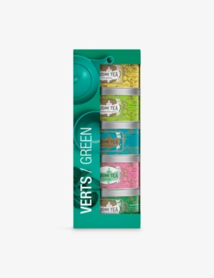KUSMI TEA Green Teas Miniature sampler set 5 x 25g