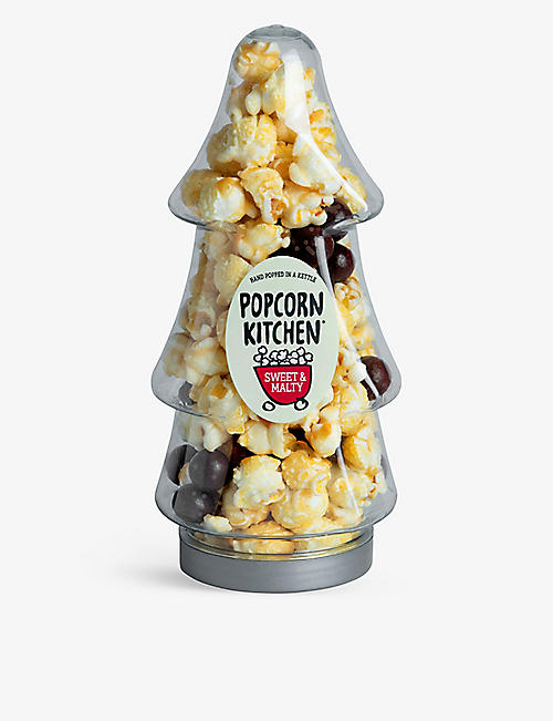 POPCORN KITCHEN: Salted caramel popcorn and milk chocolate malt balls 100g
