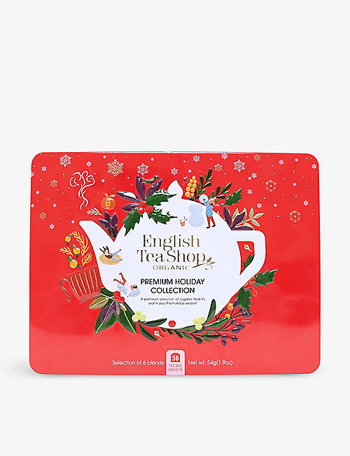 ENGLISH TEA SHOP: Premium Holiday Collection tea bags box of 36