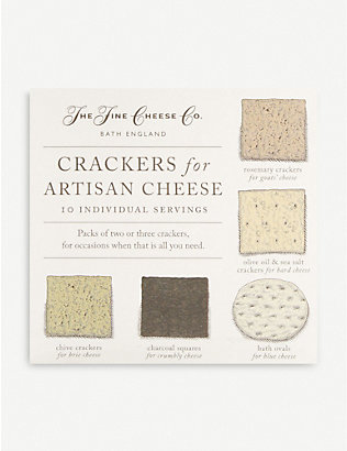 SNACKS: Crackers for artisan cheese 10 x 15g