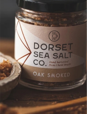 DORSET SALT: Dorset Sea Salt Co. Oak Smoked sea salt 100g
