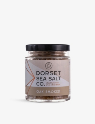 DORSET SALT: Dorset Sea Salt Co. Oak Smoked sea salt 100g