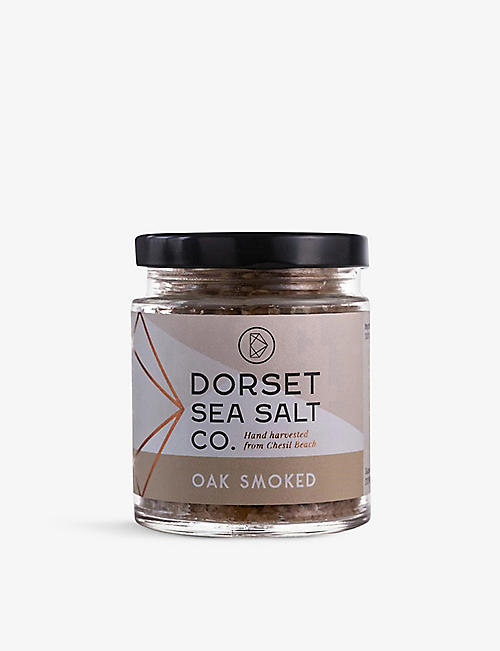 DORSET SALT: Dorset Sea Salt Co. Oak Smoked sea salt 125g