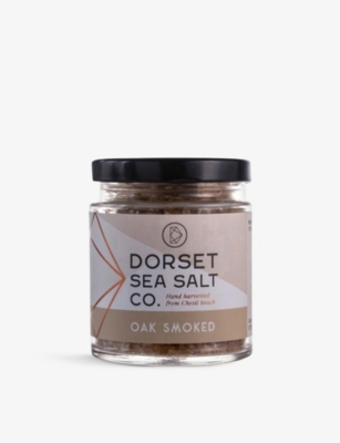 DORSET SALT: Dorset Sea Salt Co. Oak Smoked sea salt 100g