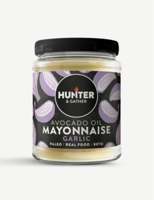 HUNTER GATHER: Garlic Avocado Oil Mayonnaise 175g