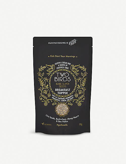 TWO BIRDS SUPER SEED CEREALS: Bare Super Seeds Breakfast Topper 150g