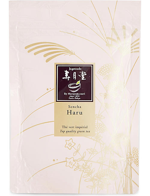 JUGETSUDO: Sensha haru loose green tea sachet 50g