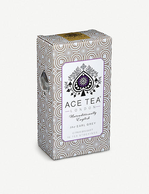 ACE TEA: Earl Grey tea bags box of 15