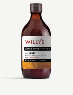 WILLY'S ACV: Honey apple cider vinegar 500g