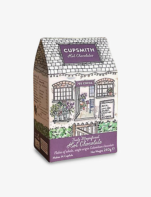CUPSMITH: Truly Magnificent dark hot chocolate tin 500g
