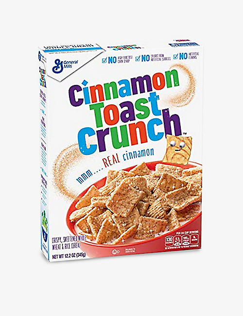 CONDIMENTS & PRESERVES: General Mills Cinnamon Toast Crunch cereal 346g