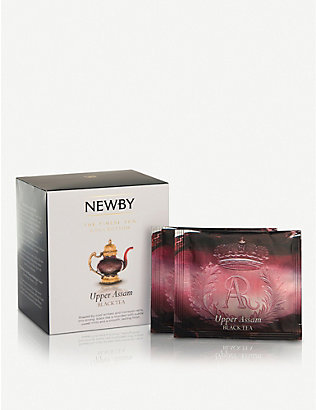 NEWBY TEAS UK: Upper Assam pyramid tea bags box of 15