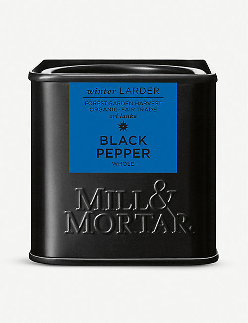 MILL & MORTAR: Black peppercorns 50g