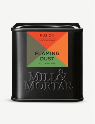 MILL & MORTAR: Flaming Dust BBQ rub 50g