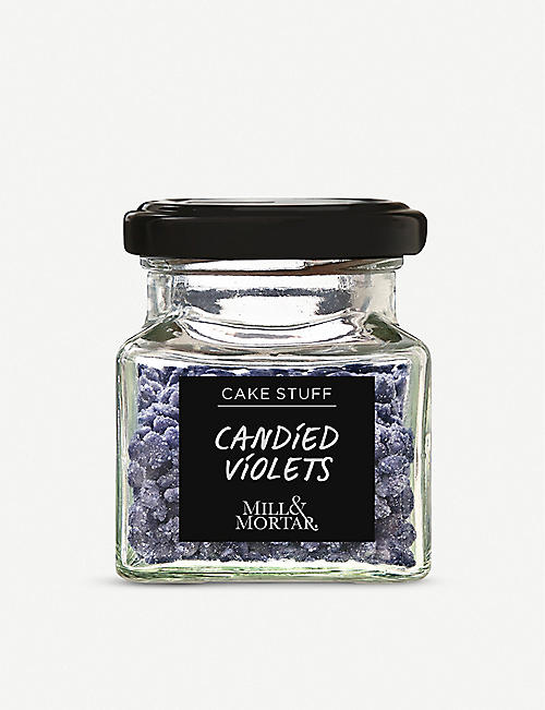 MILL & MORTAR: Candied Violets 40g