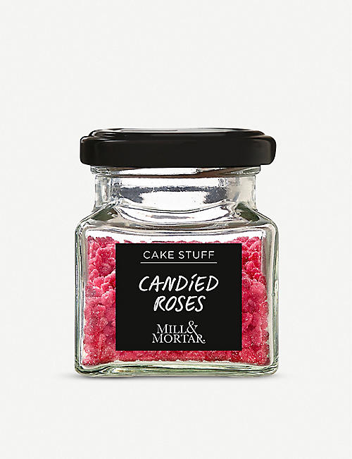MILL & MORTAR: Candied Roses 40g