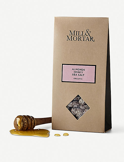 MILL & MORTAR: Honey and Sea Salt almonds 100g