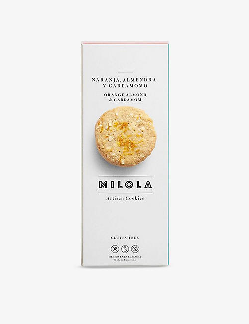 BISCUITS: Milola orange, almond and cardamom artisan cookies 50g