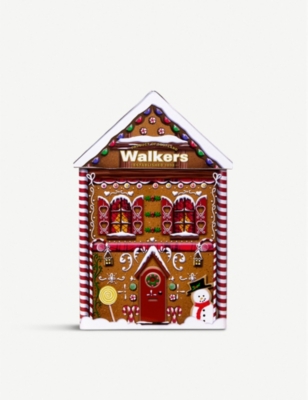 WALKERS Gingerbread house shortbread biscuits 200g