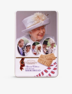 WALKERS Royal Family pure butter shortbread tin 250g