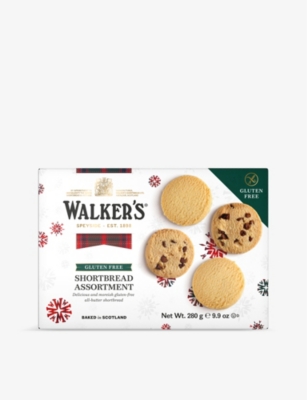 WALKERS: Gluten-Free Pure Butter Shortbread assortment 280g