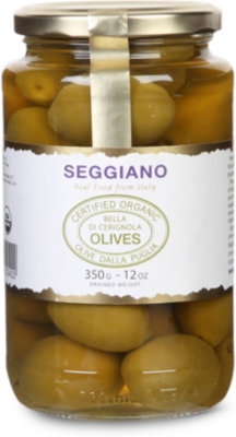 SEGGIANO: Bella di Cerignola olives 350g