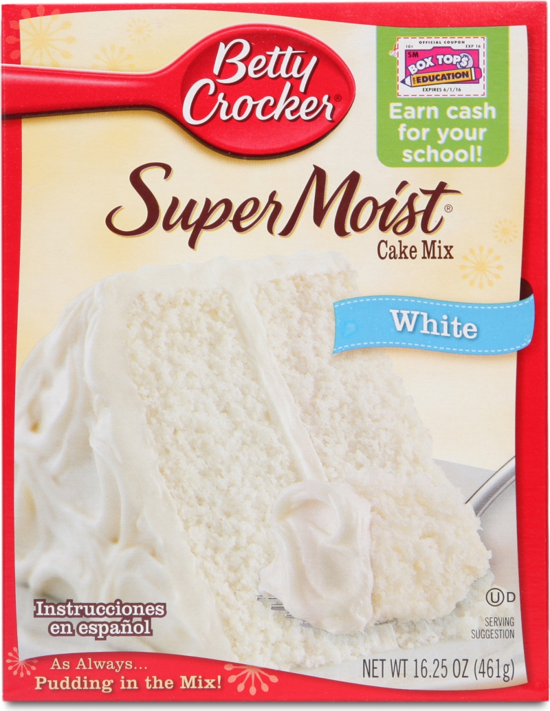 BETTY CROCKER   SuperMoist White cake mix