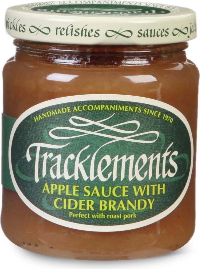 TRACKLEMENTS   Apple sauce with cider brandy 210g