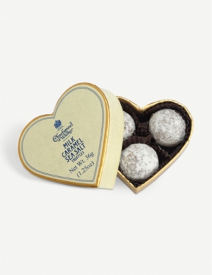 CHARBONNEL ET WALKER: Milk chocolate sea salt caramel truffles 36g