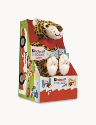 KINDER Soft toy kinder chocolate gift set Selfridges