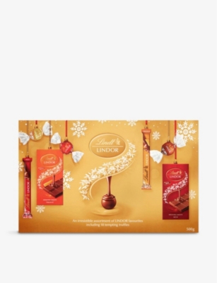 Lindt Lindor Milk Chocolate Selection Box (500 g) - Storefront EN