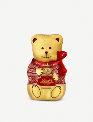 personalised lindt teddy