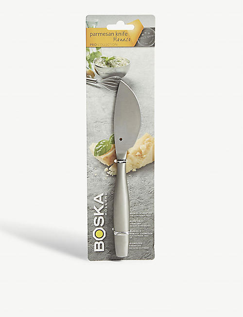 BOSKA：抛光不锈钢Parmesan刀12厘米
