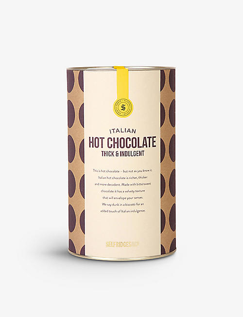 SELFRIDGES SELECTION: Italian Thick & Indulgent hot chocolate carton 250g