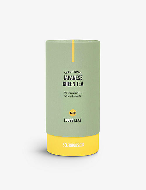 SELFRIDGES SELECTION: Traditional Japanese loose leaf green tea 125g