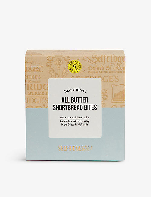 SELFRIDGES SELECTION: All-butter shortbread bites 100g
