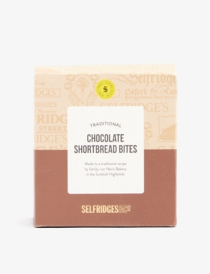 SELFRIDGES SELECTION - Chocolate shortbread mini bites 100g ...