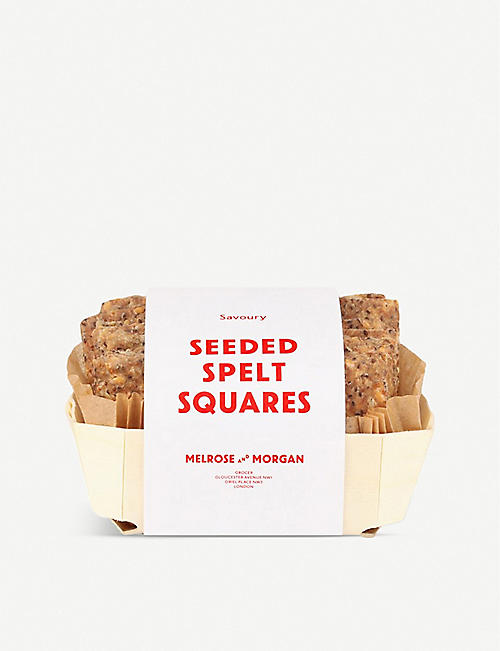MELROSE & MORGAN: Seeded spelt squares 200g