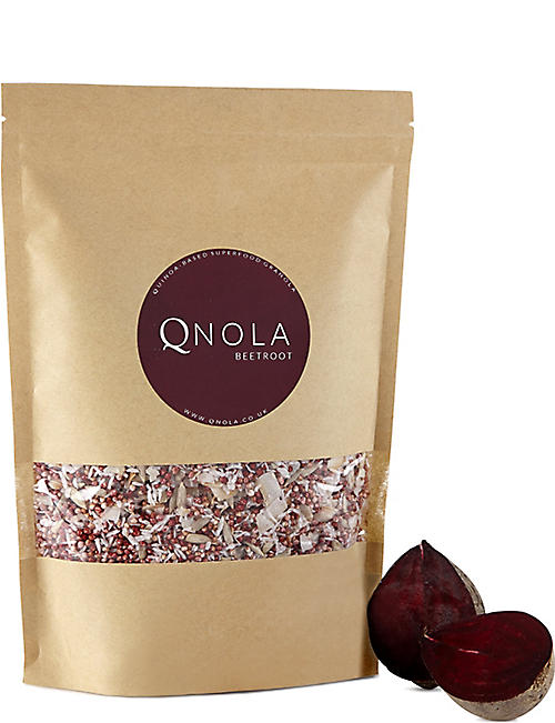 QNOLA：甜菜根和开心果超级食品格兰诺拉燕麦卷 250 克