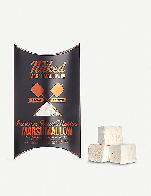 THE NAKED MARSHMALLOW: Passionfruit Martini gourmet marshmallows 100g