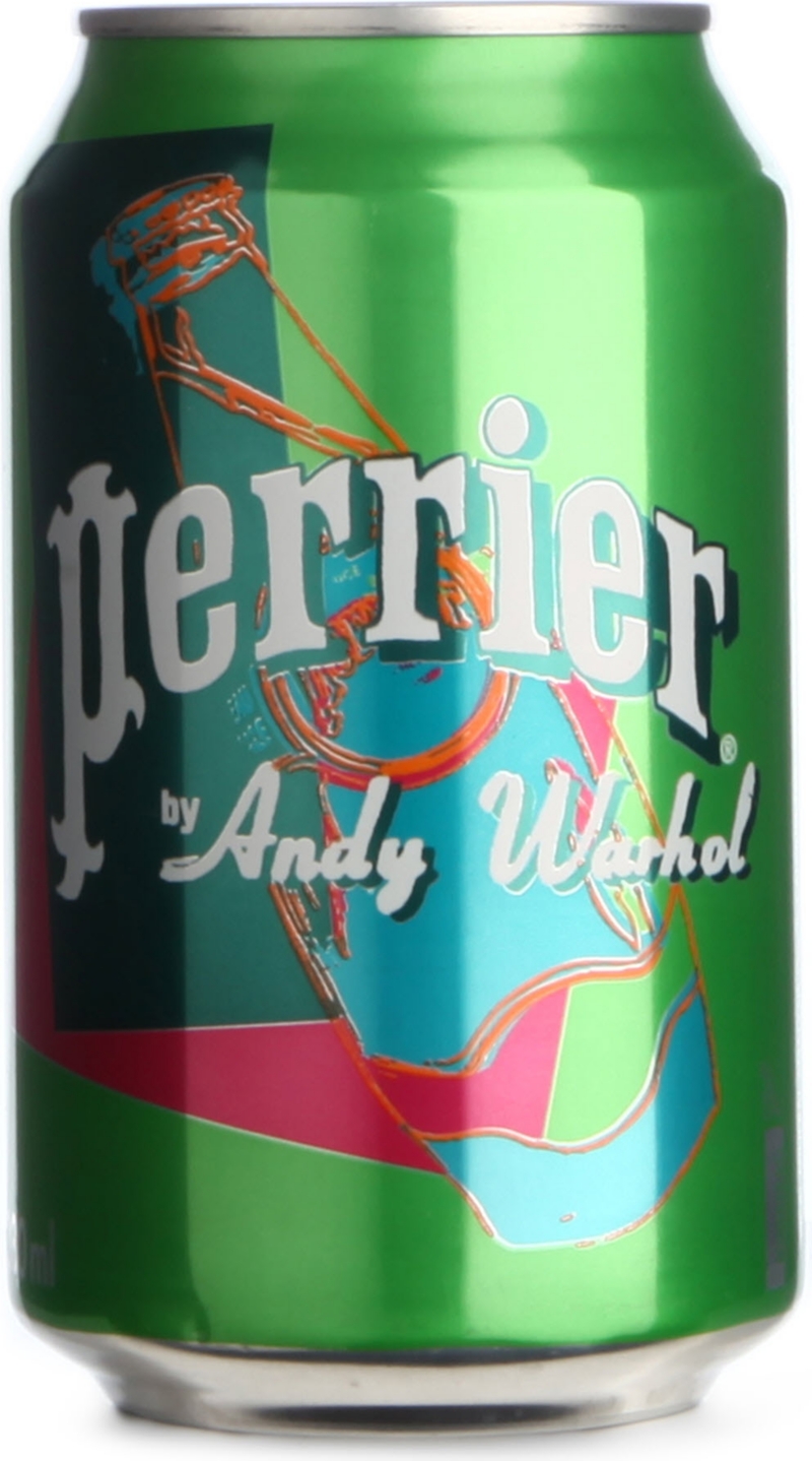 PERRIER   Andy Warhol sparkling water can 330ml